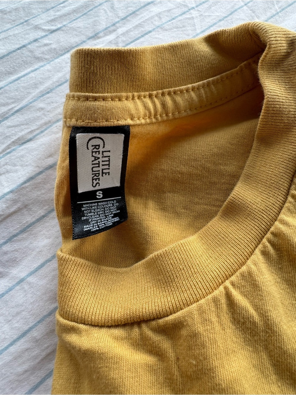 Hazy IPA Graphic Tee - Mustard Yellow - Picture 4 of 5